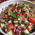 Quinoa Salat mit Feta