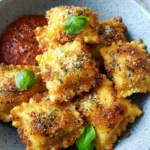 Ravioli aus der Heißluftfritteuse