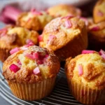 Rhabarber-Muffins super saftig