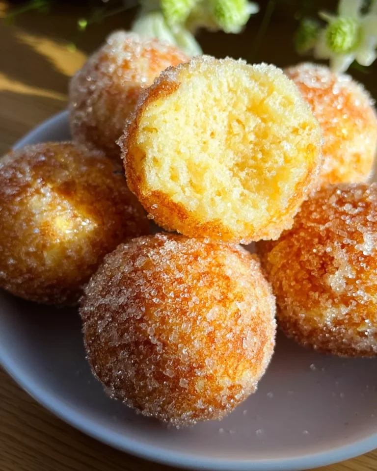 Saftige und fluffige Quarkbällchen