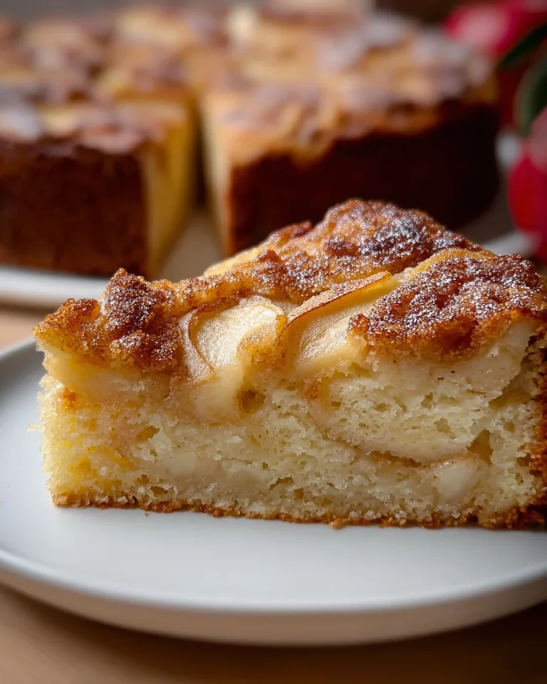 Saftiger Apfelkuchen mit Joghurt