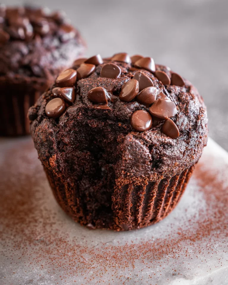 Schnelle Schokomuffins