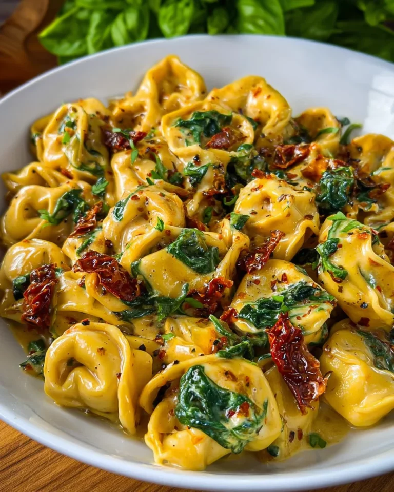 Schnelles Tortellini Rezept mit getrockneten Tomaten