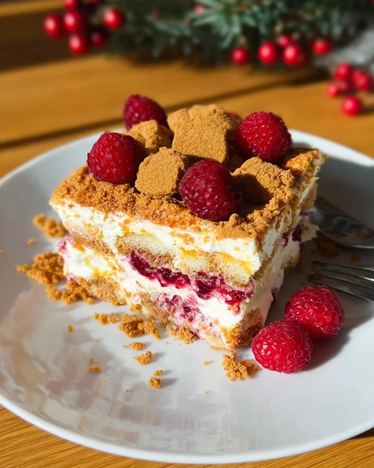 Spekulatius-Himbeer-Tiramisu