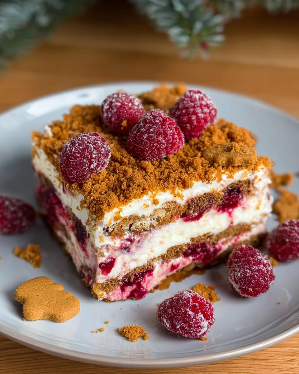 Spekulatius-Himbeer-Tiramisu