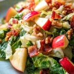Spitzkohl-Apfel-Walnuss-Salat