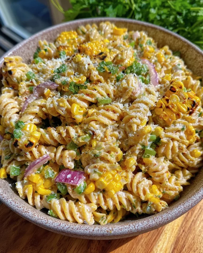 Street Corn Nudelsalat mit gebratenem Mais