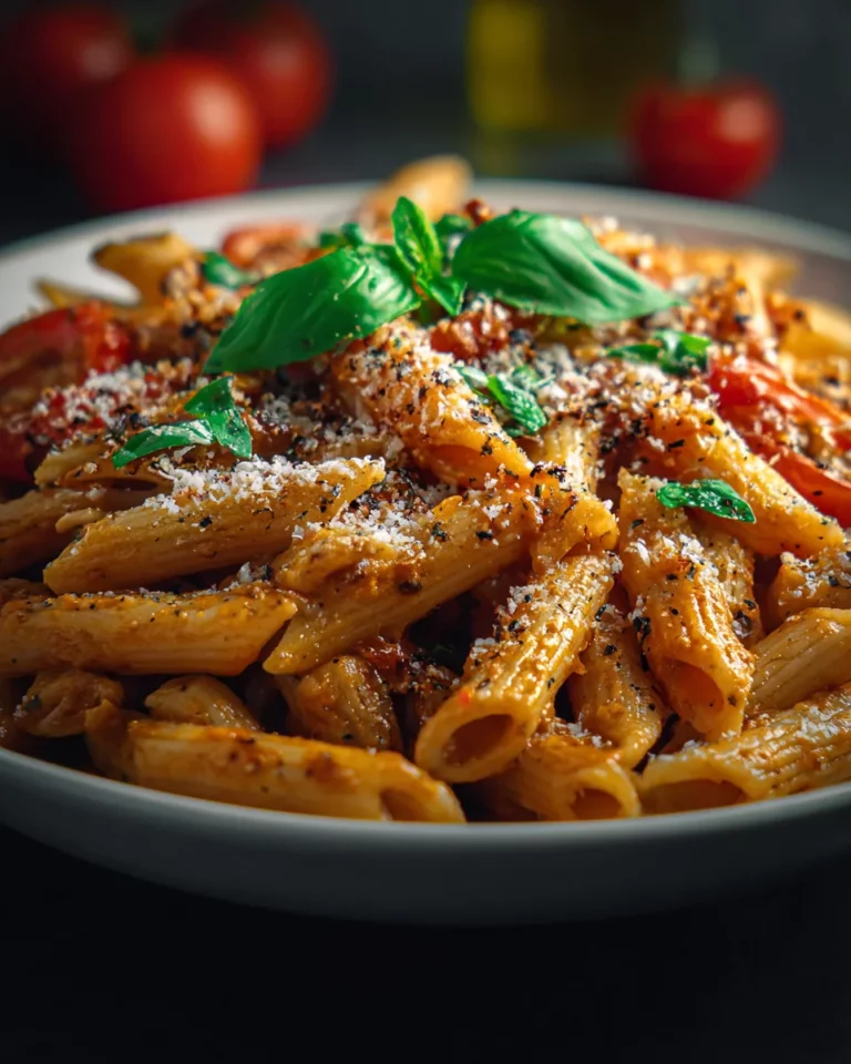 Tomaten-Knoblauch-Pasta
