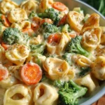 Tortellini mit Käse Sahne Soße - einfach lecker