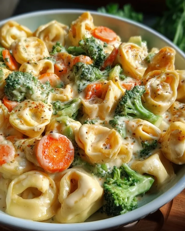 Tortellini mit Käse Sahne Soße - einfach lecker