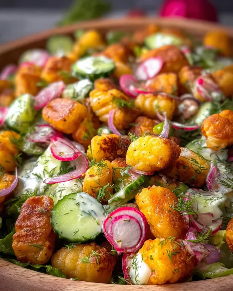 Unglaublich Lecker: Crunchy Gnocchi Salat in 35 Min