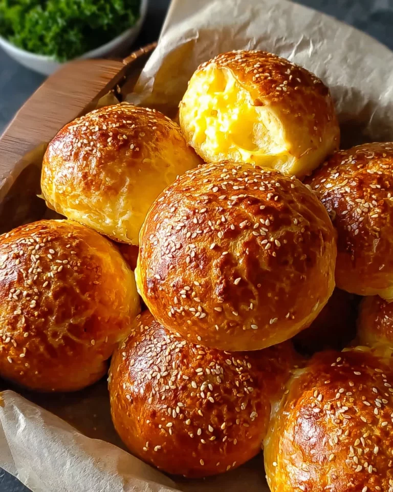 Unglaublich leckere Brioche Brötchen mit Käse endlich da