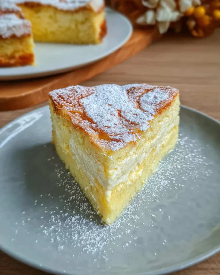 Vanillepudding Kuchen