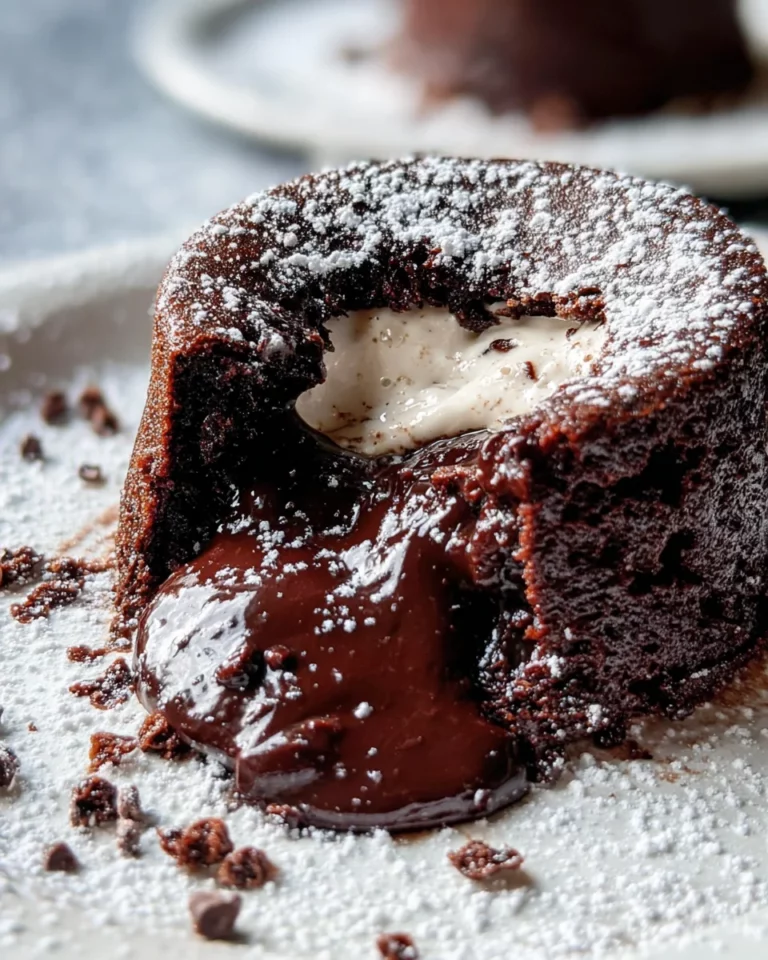 Veganer Lava Cake