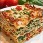 Vegetarische Lasagne mit Spinat und Ricotta