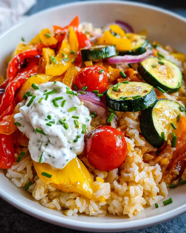 Vegetarische Reispfanne mit Gemüse