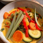 Vegetarisches Zitronengras Curry
