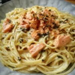 Zitronen Lachs Pasta