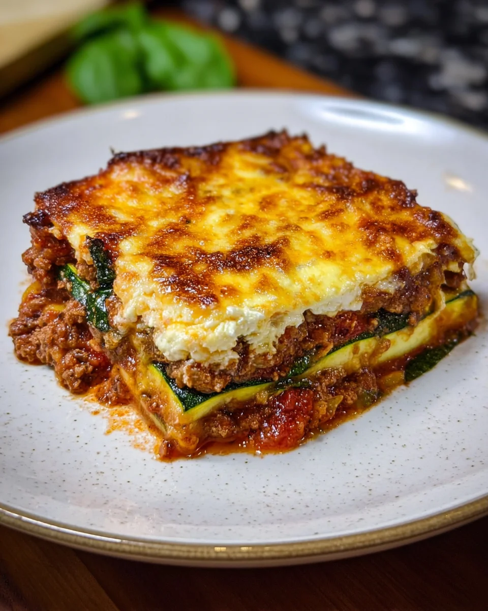 Zucchini-Lasagne