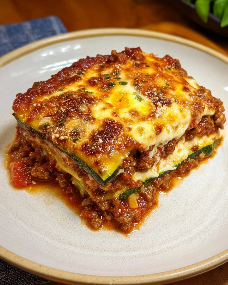 Zucchini-Lasagne