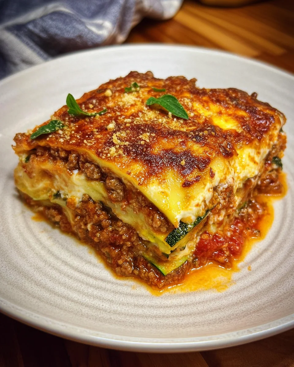 Zucchini-Lasagne
