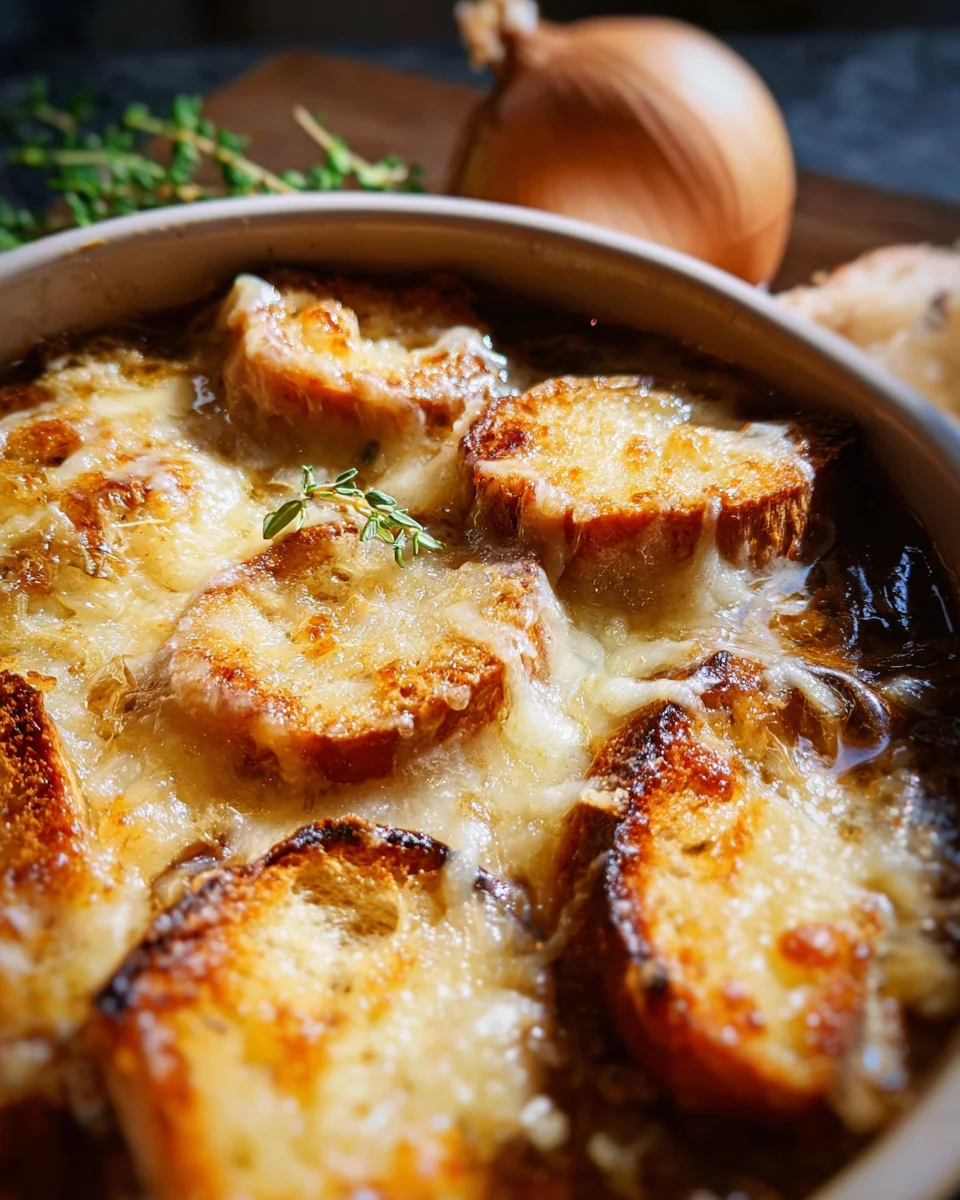 Zwiebelsuppe